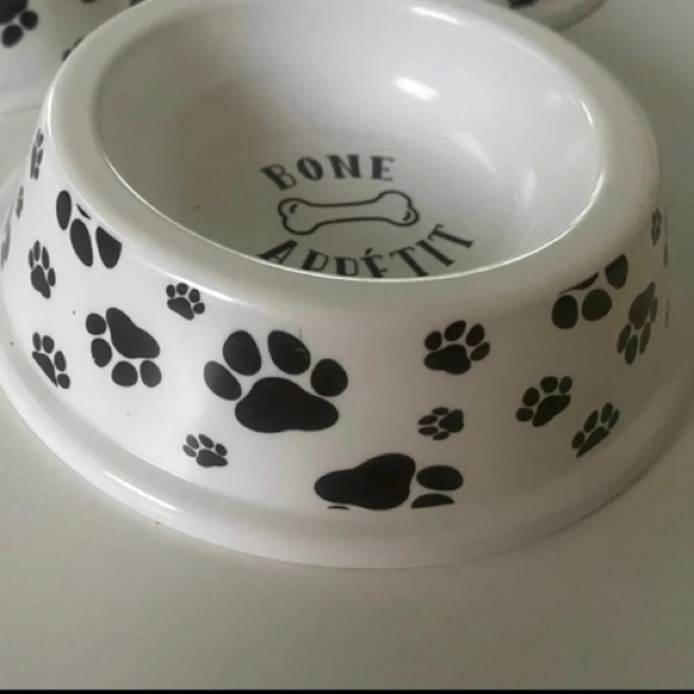 Dog Bowl and Bone New